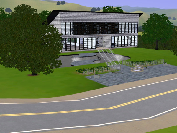 Sims 3 — Whisper in the Wind by Milii454 — A freestanding, floating home set deep within the forest of Riverview. Hidden