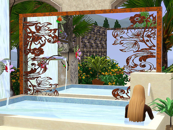 Sims 3 — antique bathroom mirror by jomsims — antique bathroom mirror