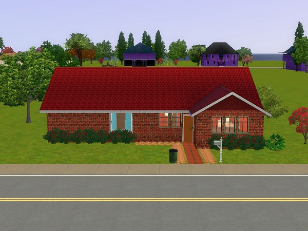 Sims 3 — Red Robin Starter Home by mrscrockett01 — 2-2 on 30x20 lot Partly furnished, kitchen and baths and lighting