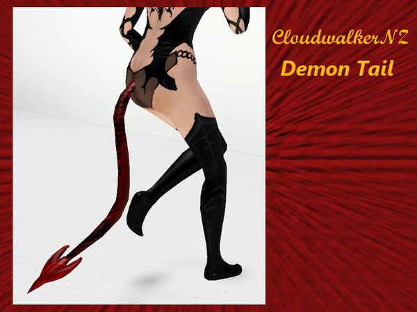 Sims 3 — Demon Tail by CloudwalkerNZ2 — 