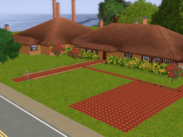 Sims 3 — La Mansion by mrscrockett01 — Huge house with lots of rooms and basement. Furnished and decorated. At least a