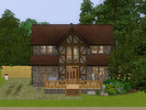 Sims 3 — Luxurious Cottage by letigre — A small but generously equipped cottage for a family. With a nice garden for