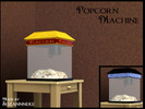 Sims 3 — Popcornmachine by Suzannneke — Popcorn has to be there when your sims are watching a movie. Made by Suzannneke