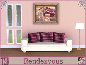 Sims 3 — Rendezvous by ziggy28 — A romantic painting by the artist Andrew Francis. Recolourable frame. TSRAA 