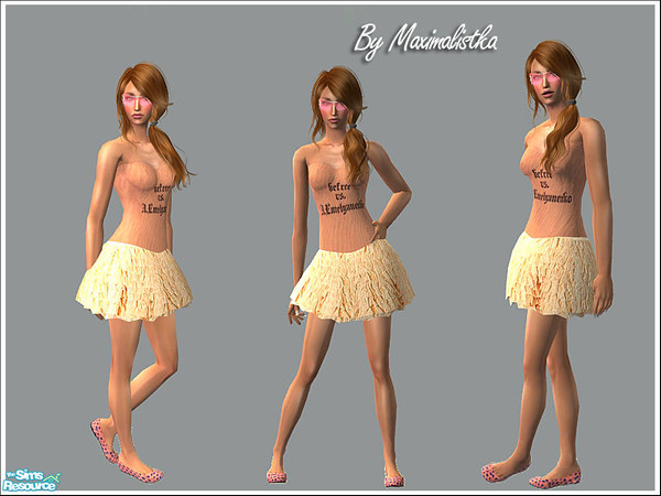 Sims 2 — Truly Madly Deeply by MAXImalistka — Adult Female Outfit Enjoy :)