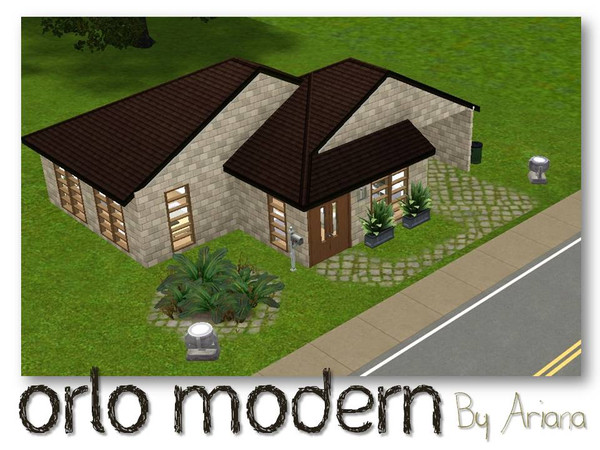 Sims 3 — Orlo Modern by Ariana31Player — Your house defines you, so you have to treat like you treat yourself. Me? Well I