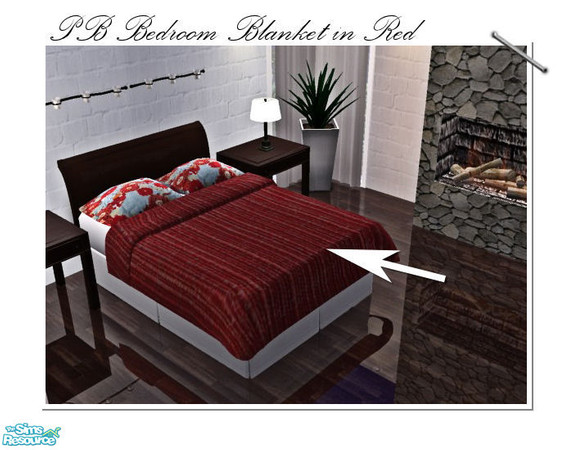 Sims 2 — PB Mix & Match Bedding Set - Bed Cover 5 by ~Monica~ — Enjoy ;)