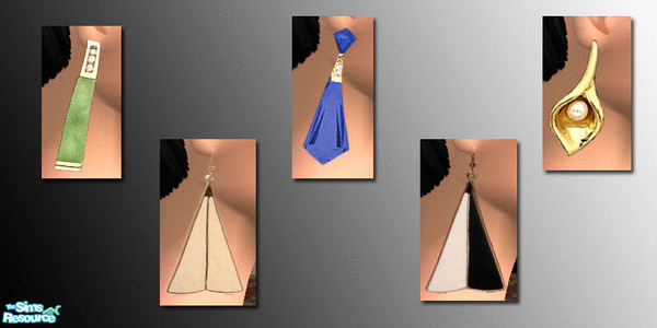 Sims 2 — Elegant earing set  by _cari_ — Hope you like it