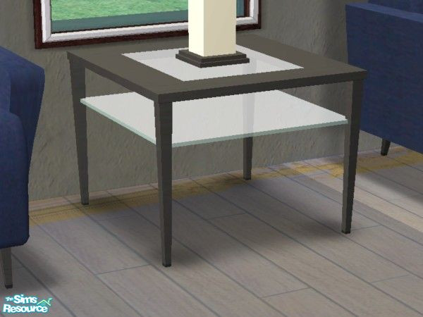 Sims 2 — 7th Avenue (Blue) - Single Coffee Table by EarthGoddess54 — This is a recolor, don\'t forget the mesh (link