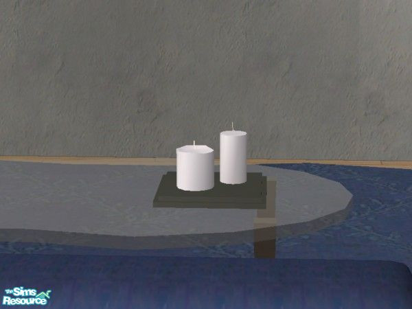 Sims 2 — 7th Avenue (Blue) - Candles by EarthGoddess54 — This is a recolor, don\'t forget the mesh (link below)! :) Part