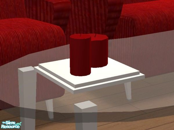 Sims 2 — 7th Avenue (Red) - Candles by EarthGoddess54 — This is a recolor, don\'t forget the mesh (link below)! :) Part