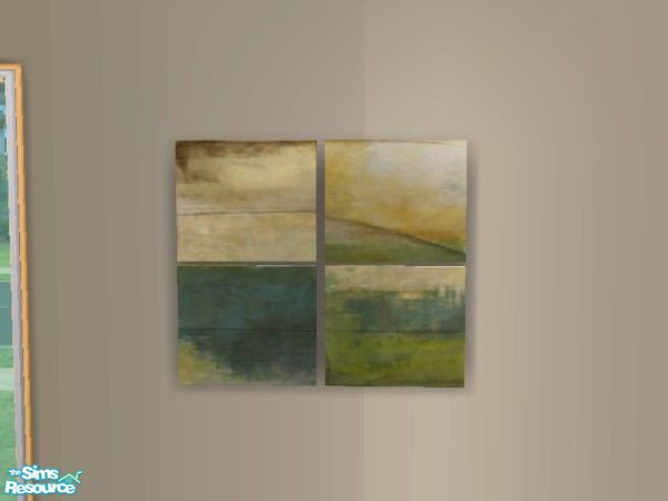 Sims 2 — 7th Avenue Living - Painting by EarthGoddess54 — This is the mesh file. Part of the 7th Avenue Living set.