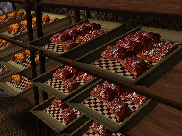 Sims 3 — Pour etagere( pain choc) by jomsims — Pour etagere( pain choc)( jomsims TSR)