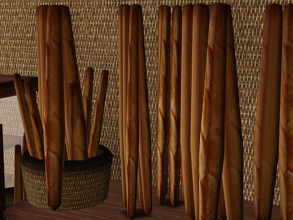 Sims 3 — baguette debout boulangerie by jomsims — baguette debout boulangerie