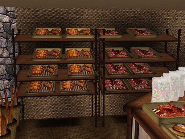 Sims 3 — etagere pour vienoiserie SHELF by jomsims — etagere pour vienoiserie SHELF by jom