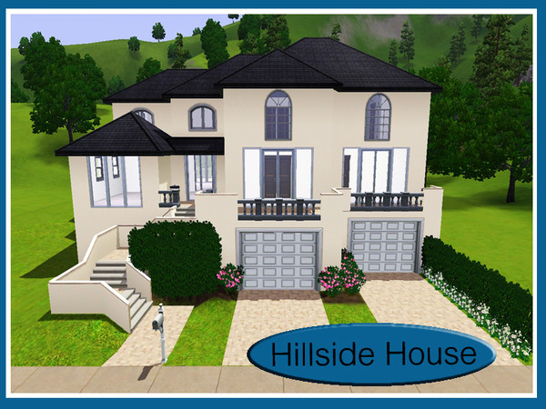 Sims 3 — Hillside House by pinto12112 — With 5 bedrooms and plenty of space, this home is ideal for a growing family. 
