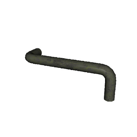 Sims 3 — Pipe - s-shaped bend (left) by Cyclonesue — A collection of pipe pieces that can be placed at any height, can