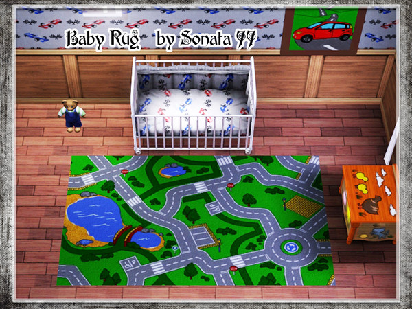 Sims 3 — Sonata77 Baby Rug by Sonata77 — No Description