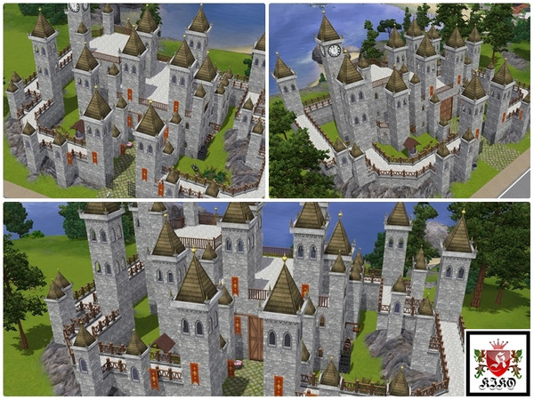 Sims 3 — Fort George by kikoklon — This is another lot from my medieval lots series! For other medieval lots visit my