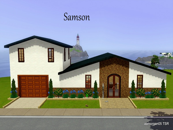 Sims 3 — Samson - No CC by aamorgan05 — I present to you Samson, a 1 bedroom home with a place to rent out above the