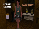 Sims 3 — Lara Croft Tomb Raider by sims_3_creator — My first Lara Croft,i hope like you! Gun belt by rosesims2 at: