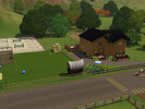 Sims 3 — Mapple Tree Ranch by SportzGal — Cosy ranch in the new expansion pack (pets) town. Big outside space for horses,