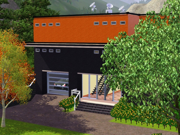 Sims 3 — Modern Living by Matej_136 — Modern Living is a modern and fancy home at the same time. It has even a bar and a