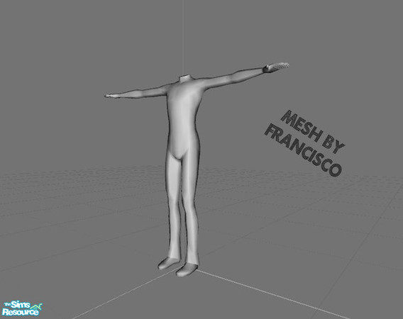 Sims 2 — New Mesh  - Francisco 06 by francisssko — Mesh file :P