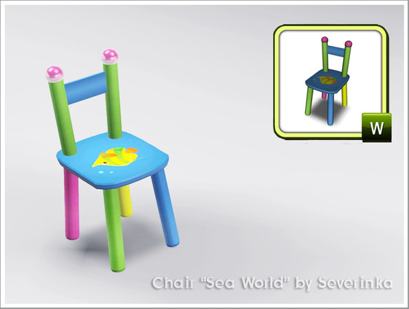 Sims 3 — Chair_SeaWorld by Severinka_ — Created by Severinka Chair from the set Sea World