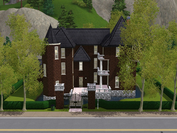 Sims 3 — Kasteel Hedel by simperfect1991 — The former castle of Hedel. It's destroyed in the 19th century. Today only the