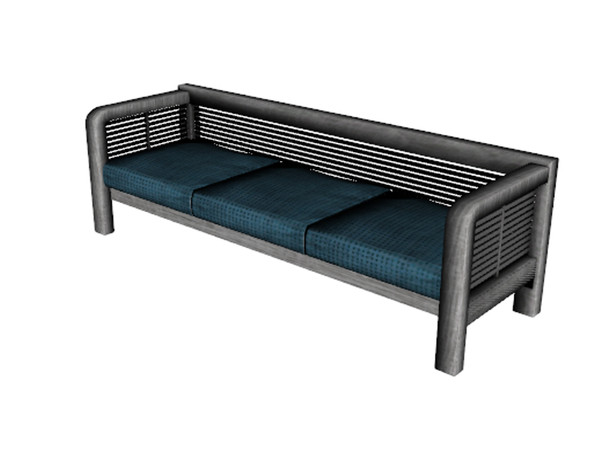 Sims 3 — More Coastal Living-Sofa by TheNumbersWoman — Coastal Living a second set, love the beach! By RicciNumbers at