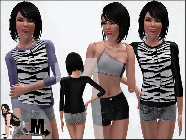 Sims 3 — Hotter Than Fire Jacket [Teen] by miraminkova — This set will get you out of this reality! 