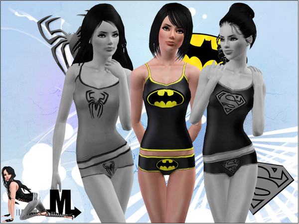 Sims 3 — Batman by miraminkova — Now you can be your favorite superhero!