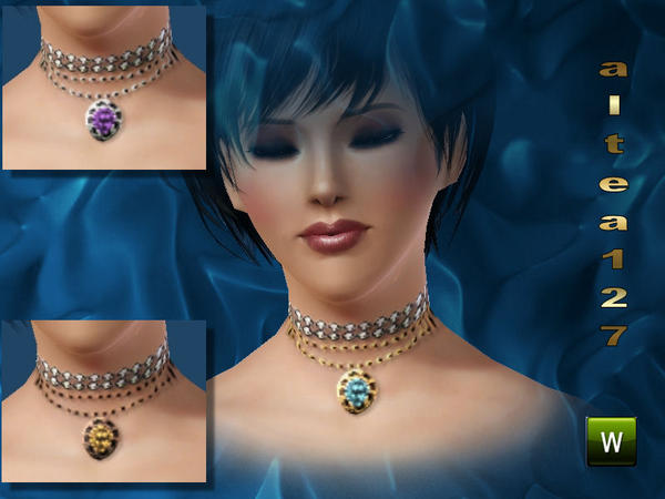 The Sims Resource - Pearl necklace