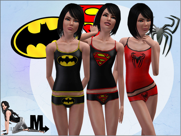 Sims 3 — Superhero [Teen] by miraminkova — Now you can be your favorite superhero!