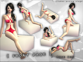 Sims 2 — [ Front Page ] - Pose Pack by Screaming_Mustard — Six new poses for your Sims. Included is a posing stage for