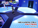 Sims 3 — Hexagon Cell Pattern by megatigerlili2 — By megatigerlili