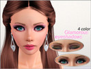 Sims 3 — Glamorous Eyeshadows  by steadyaccess — 4 recolorable parts! For female sims from teen to elder. Hope you'll