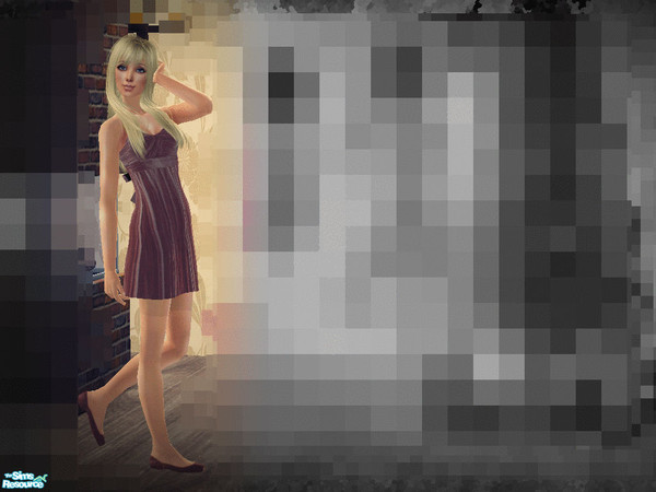 Sims 2 — Brown by da_sweet_alex — Dress in Brown for Female Teens :) No Mesh! :) Look at my other Downloads, there is