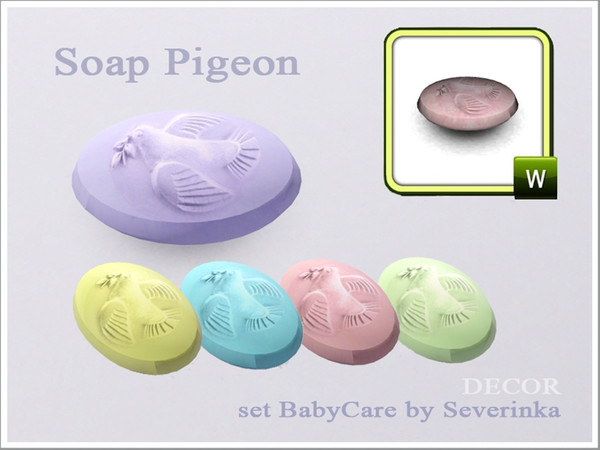 Sims 3 — Soap_Pigeon_BabyCare by Severinka_ — Created by Severinka set BabyCare