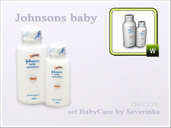 Sims 3 — Johnsons_BabyCare by Severinka_ — Created by Severinka set BabyCare 