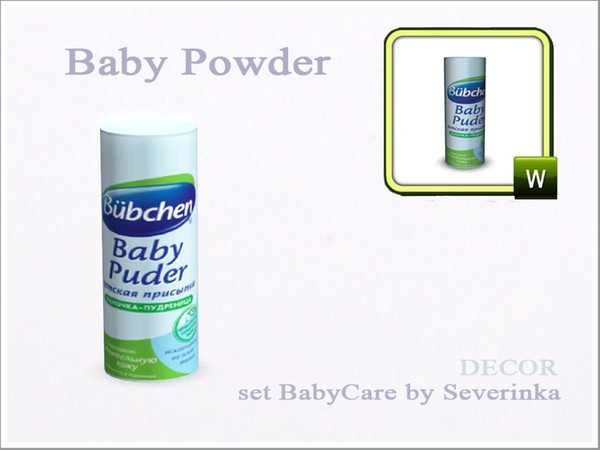Sims 3 — Puder_BabyCare by Severinka_ — Created by Severinka set BabyCare 