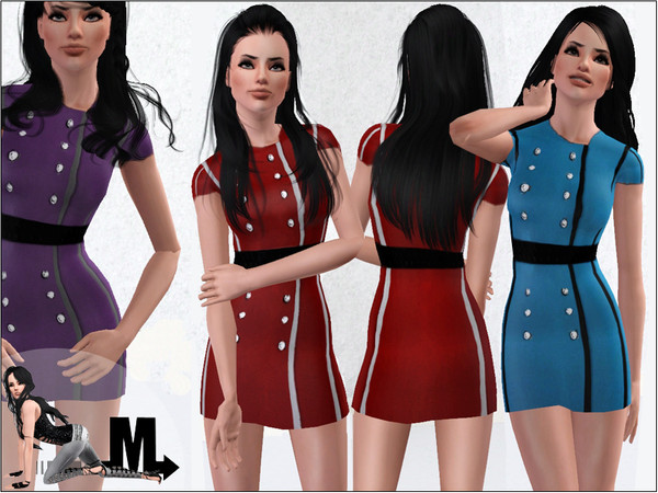 Sims 3 — Forever Strong by miraminkova — Be into fashion with this elegant long jacket.