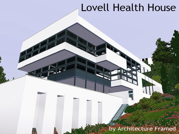 Sims 3 — Lovell Health House by framedarchitecture — [Designed for 152 Windsor Drive, Bridgeport] Inspired by Richard