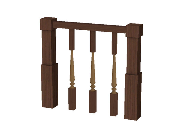 Sims 3 — Cottage fence by Gosik — Cooperation project between Gosik and Inge Jones. Available at The Sims Resource. TSRAA