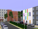 Sims 3 — City block set by mrmemonkey2 — This city block should sure come in handy for your sims films. A city T -