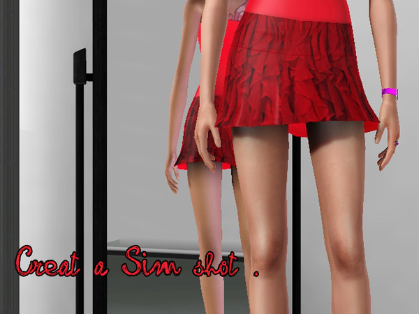 Sims 3 — Af-spring skirt .  by Winke — Skirt for Female Young adult and adult . --------------------- Download link to