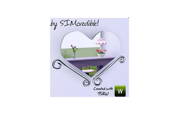 Sims 3 — Dolls House Mirror by SIMcredible! — by SIMcredibledesigns.com available at TSR