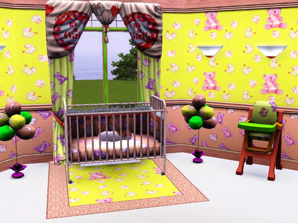 Sims 3 — It's a girl 3 !!! by torija07092 — Cute pattern for your newborn baby girl!
