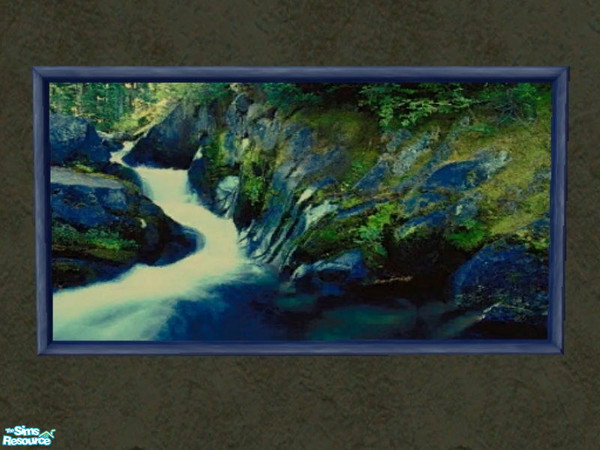 Sims 2 — It\'s A Blue World After All photo set - 6 by zaligelover2 — A recolor of \'Suspense\'.